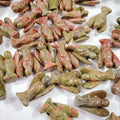 Huiying Crystal Healig Stones Guardian Angel Unakite for God's love Crafts 1.5 Inch