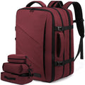 2026 Fashion 4 in 1 Travel Backpack Waterproof Expandable 40L Airline Approved Bags Large Fashion Laptop Travel Backpack Unisex