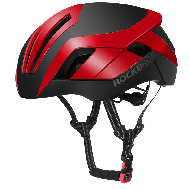 ROCKBROS 3 in 1 PC+EPS Sports Helmets Reflective Pneumatic Road Bicycle Bike Helmet Safety Integrally-Molded Cycling Helmets
