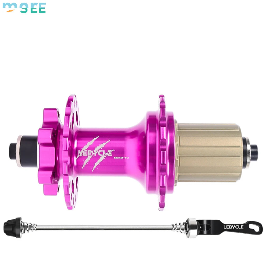 SeeMore 36-Hole Quick Release Bicycle Hub 100mm Front and 135mm Rear Width Aluminum Alloy Disc Brake Bike Wheel Part