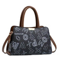 Factory In-Stock High-End Women's Handbag Large Capacity Crossbody Shoulder Bag Zipper Closure Fashionable PU 21476 Model