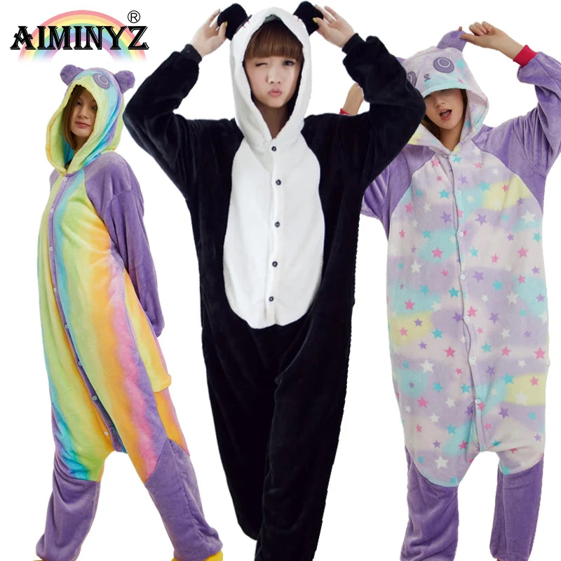 For ODM Women Cute Cartoon Customize Plus Size Thermal Long Sleeved Polar Flannel Comfortable Soft Loose Leisure Pajamas