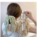 GT Hot Selling Fashion Headbands Custom Large Satin Scrunchie Oversize Silk Tassel Scrunchies for Hijab