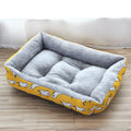 Best Selling 2022 Pet Pillow Portable Orthopedic Sofa Memory Foam Square Orthopedic Dog Bed with Blanket Winner MU Solid CN;ZHE
