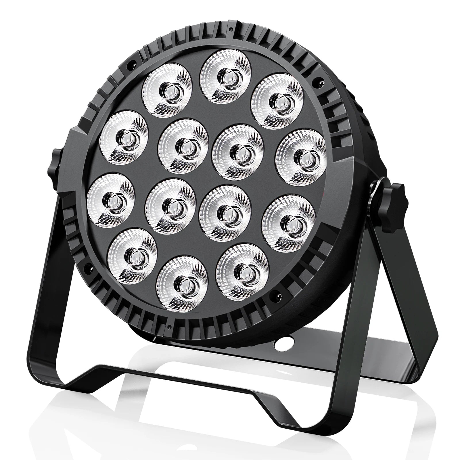 Par Light 14LED RGBW 4-in-1 Stage Lights DMX Colour Mixing for Party DJ Disco Show With App Control