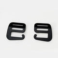 Custom Logo 1.5 Inch 38mm Anodic Aluminium G Hook Strong Adjustable Bag Strap Buckles