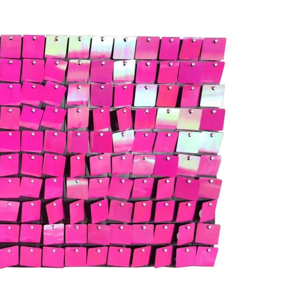 2026 Hot Sale 3D Sequin Shimmer Wall Tiles for Wedding Event