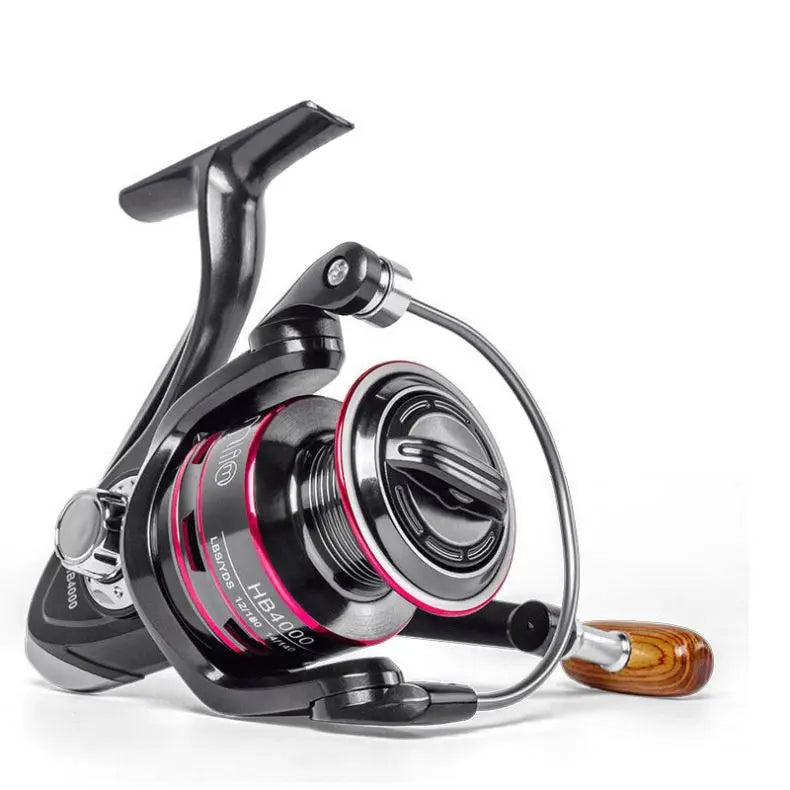 500-7000 Series 12BB Metal Spool Mini Fishing Reel Waterproof Left Right Hand Wheel Sea Saltwater Spinning Reel Carrete De Pesca