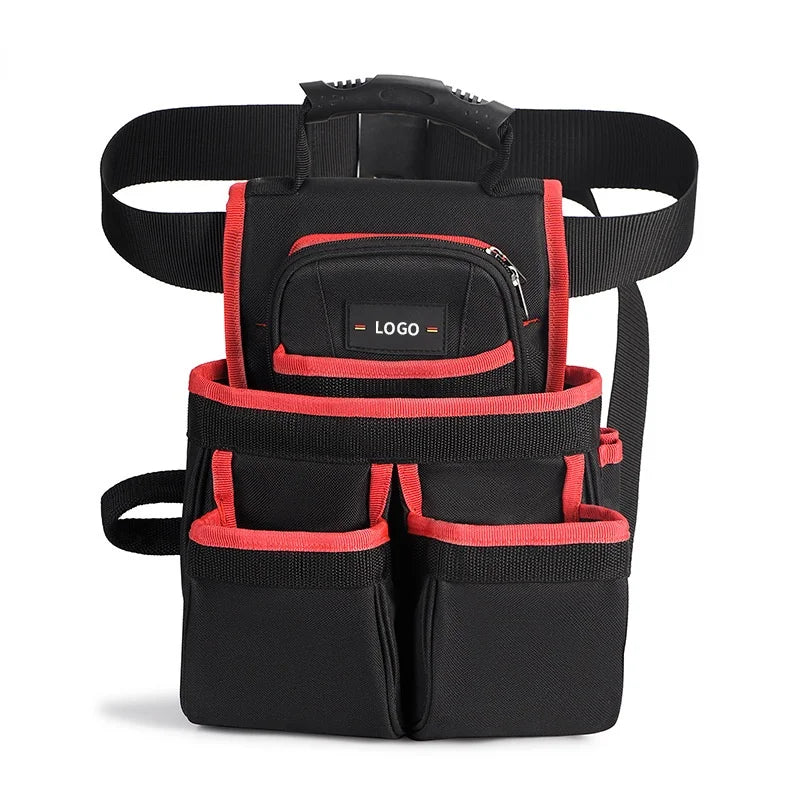 Multi-tool Belt Bag Oxford Cloth Abrasion Resistant Electrician Tool Kit Woodworking Repair Tool Storage Bag Small Hardware