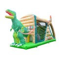 China Commercial Inflatables Dinosaur Bounce House Dinosaur Themed Inflatable Bounce House Slide Inflatable Bouncy Castle