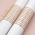 New Arrival Fashion Personality Retro Miyuki Bracelet Jewelry English 26 Letter Seed Beads Bracelet