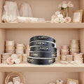 Wholesale 2.5cm Muslim Black Tape Ribbon Luxury 3D Goil Foil Printing Satin Ribbon
