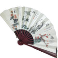 New Design Custom Chinese Style Design Bamboo Folding Hand Fan for Men Holding Decoration