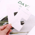 MIO Low MOQ Custom Fashion Hair Claw Clip Package Hair Accessories Display Cards Hairpin Card Hair Claw Packaging in Stock