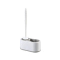 Toilet Brush Holder New Style Toilet Brush Wall Mounted Toilet Bowl Brush and Holder for Bathroom Storage