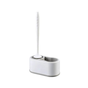 Toilet Brush Holder New Style Toilet Brush Wall Mounted Toilet Bowl Brush and Holder for Bathroom Storage