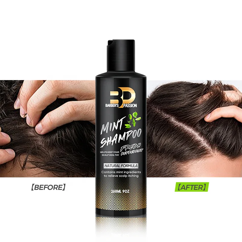 BARBERPASSION BRANDS or PRIVATE LABEL Anti-Itching Anti-Dandruff Nourishing Natural Men M Int Shampoo