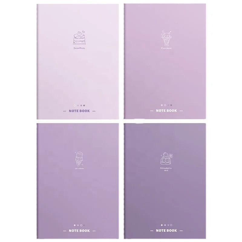 Gradient Gradient Thick Stitched Notebook Student Business Journal  100 Sheets Soft   Lined Notebook Eye  B5