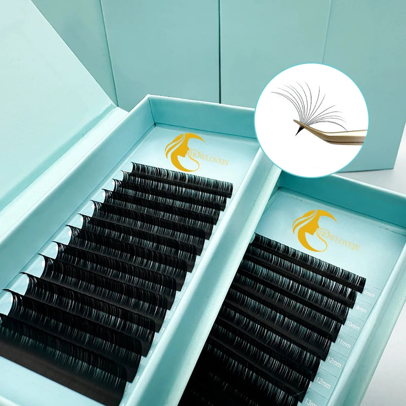 Auto Fan 0.03 0.05mm Blooming Lashes Easy Fanning Eyelash Extensions 0.07mm C D Easy Fan Lashes