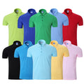 AI-MICH Custom LOGO Polo for Men Printed Design Work Team Sports Golf Polo T Shirt Casual Quick Dry Custom Polo for Men