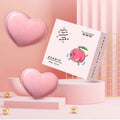 Deep Cleaning Pink and Tender to Remove Black Essential Oil Soap Honey Powder Tender Pp Heart Shaped Soap