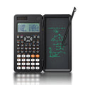 NEWYES Solar Flip Top Notepad 16 Digits Office School Lcd Writing Board Graphing Scientific Calculator Pad