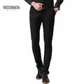 Hot Selling Business Casual Cotton Trousers Spring Autumn Suit Type with Customizable Drape Breathable and Plus Size Options