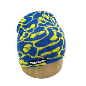 All Over Print Beanies With Custom logo Y2k Knit Jacquard Winter Beanie Unisex Adults
