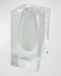 Luxury Lucite Block Bud Acrylic Vase