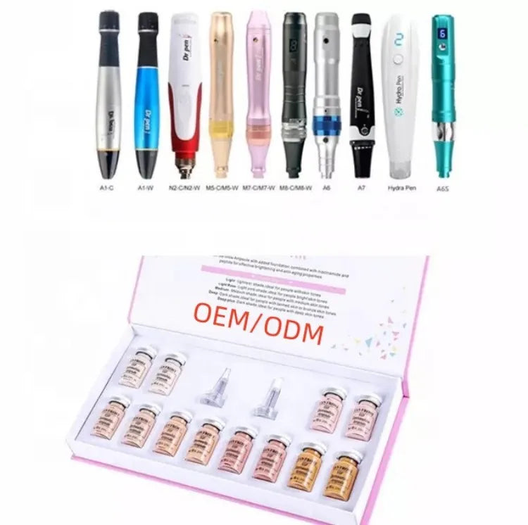 GZ Customized Logo Stayve Semi Permanent Skin Care Foundation Korea Private Label BB Stayve Serum Glow Foundation Kit