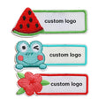 Customized Embroidery Sewing Name Tag Stickers for Kids Children Cloth Schoolbag Towel Washable Name Label