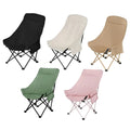 New Upgrade Foldable and Portable Heighten High Back Moon Chair for Outdoor Camping