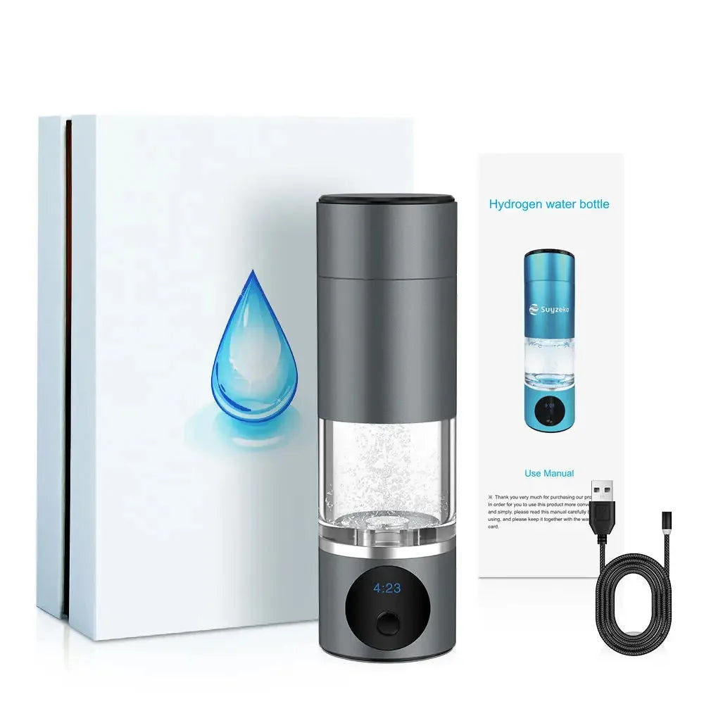 240ML Hydrogen Rich Water Cup 6000ppb Hydrogen Water Bottle Healthcare Supply Gift for Families
