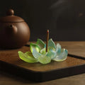 Custom Nordic Style Design Home Decor Liuli Portable  Incense Stick Stand Holder Incenso Spiritual Product for Sticks
