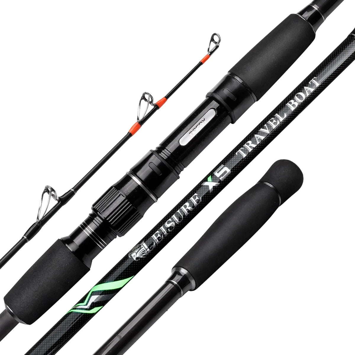 New Japan Full Fuji Parts Cross Carbon Boat ROD PE3-10 Ocean Rod