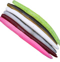 Plastic Paddle Artificial Soft Fishing Lures Sinking Fishing Bait with Salt Glitter for River Lake Stream Fishing