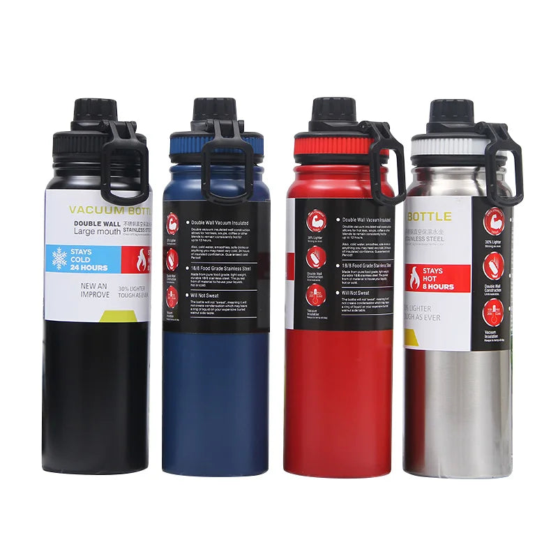 Factory Price Online Sale Wide Mouth Silicone Rubber Sleeve Water Bottle - Custom logo Is Available
