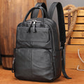 MARRANT Men Business Travel Leather Backpack 13.3 Inch Laptop Bag Backpack Genuine Leather Backpack for Men
