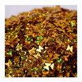Factory 4mm Diy Shiny Glitter Sequins Beaded Spangle Wedding Party Confetti Bulk Package Loose Mini Nail Art butterfly Sequins