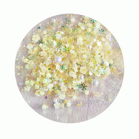 Luminous Slices Mix Flower Heart Star Glitter Sequin Polymer Clay Beads for Crafts Paillettes Nail Sequins DIY Accessories