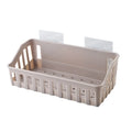 Multi Color Modern Brushed Wall Mounted Kitchen Spice Rack Metal Kitchen Sink Caddy Shelf