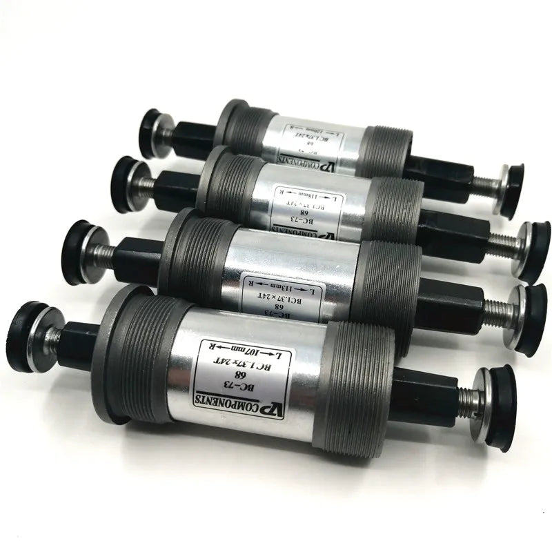 Sealed Bearing Axis BB Sets for Road Bicycle Mountain Bike Bottom Bracket Sizes 103 107 110.5 113 115 Bicycle Accessories