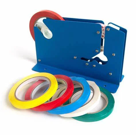 Customized Size and Multi Colors Bakery Bag Sealing PVC Tape for Bread Bag Neck Closing