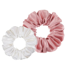 3.5CM Hair Ties Polyester Silk Stain Scrunchies With Elastic Hair Bands Women Hair Accessories