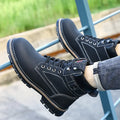 Brand Fashion Hot Selling Industrial Safety Work Boots Waterproof Steel Toe Anti-Puncture Midsole Unisex Spring Summer Autumn