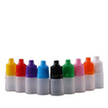 Hot Sale Free Sample Round Essential Oil Pet Plastic Frosted Transparent Dropper Bottle