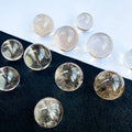 40mm Natural Smokey Quartz Crystal Sphere for Meditation Decoration