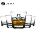 Libbey Custom LOGO Transparent Whisky GLASS Tumbler Old Fashioned Wine Shot Glass for Restaurant Hotel Barware