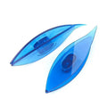 Large Transparent Plastic Tatting Shuttle for Hand Knitting Simple Design Sewing Accessories for Lace Making Craft Kits