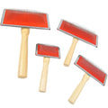 New Arrival Deshedding Pet Grooming Tools Wooden Pet Brush Cat Dog Brush Slicker Wood